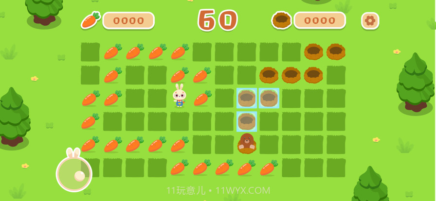 兔子种萝卜截图3 兔子种萝卜截图3