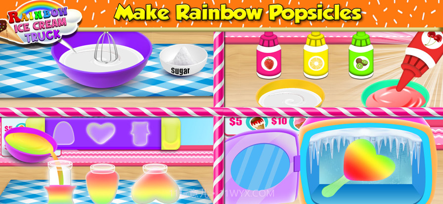 彩虹冰淇淋车截图2 彩虹冰淇淋车截图2
