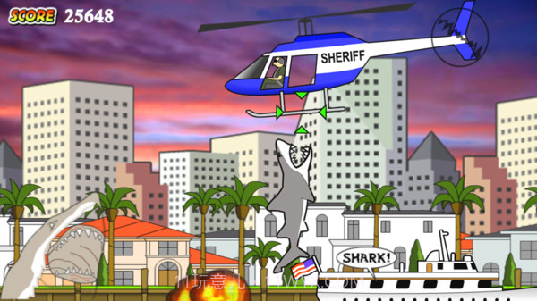 卡通鲨鱼模拟器截图3