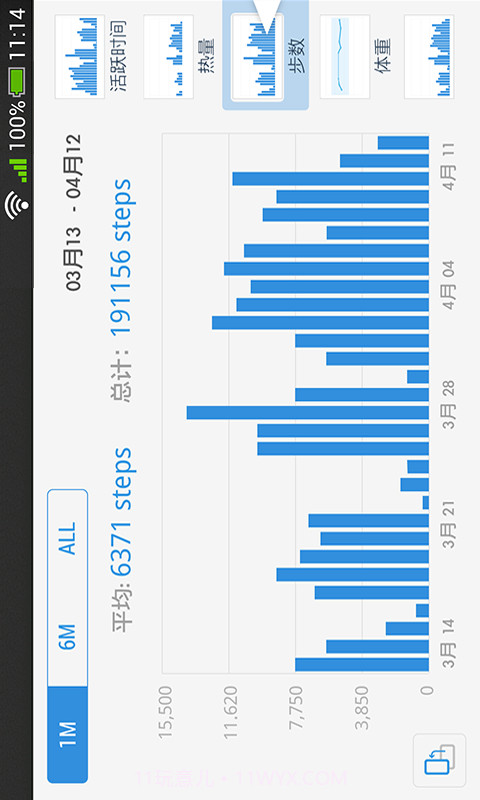 运动计步器截图4