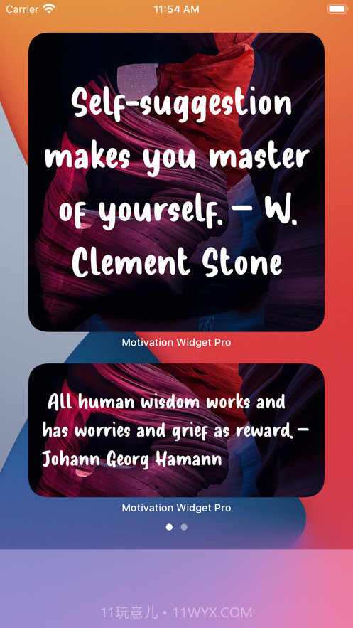 MotivationWidget:DailyQuote截图1