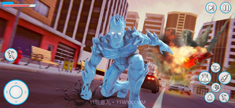 冰超级英雄犯罪城市游戏截图3 冰超级英雄犯罪城市游戏截图3