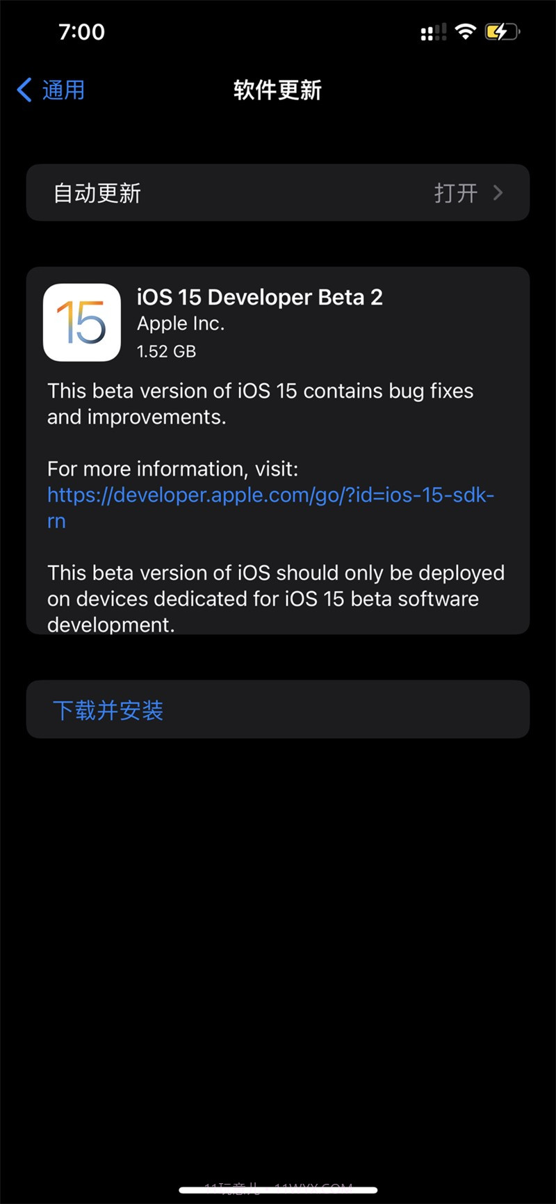 ios15beta2描述文件截图2