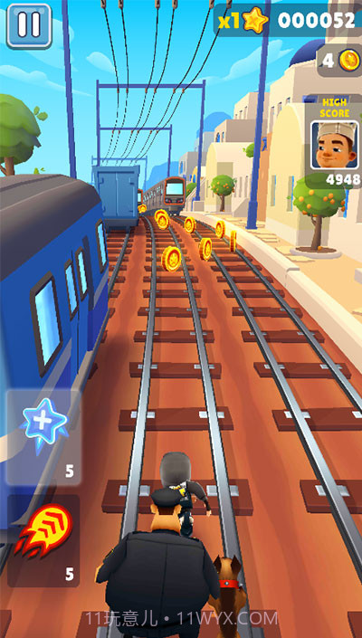 地铁跑酷希腊内置菜单版截图4