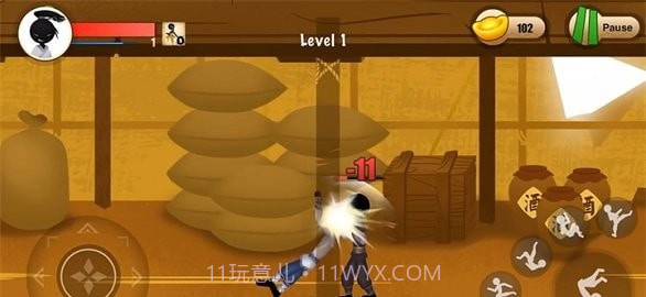 侠客火柴人无限元宝版截图2