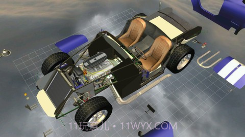 3D汽车拆解截图5