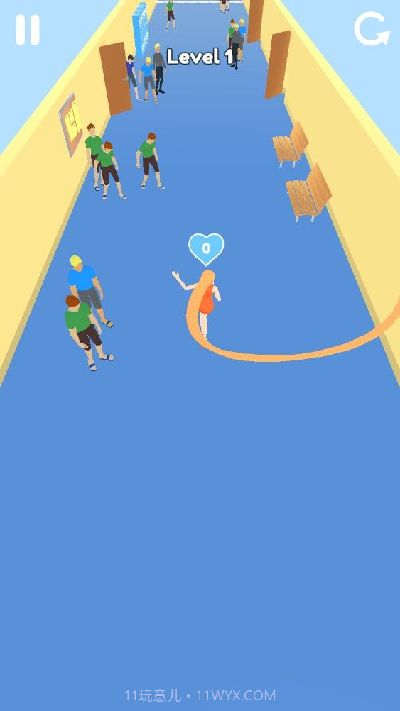 长发女王跑步截图1