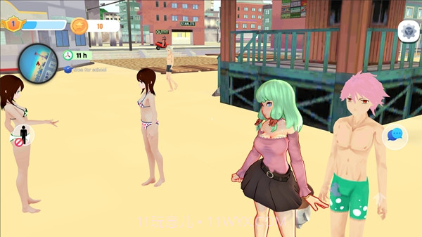 生活偶像学校模拟截图1 生活偶像学校模拟截图1