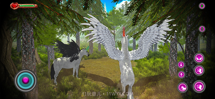 独角兽飞行马模拟器截图1