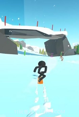 火柴人滑雪完美版截图1 火柴人滑雪完美版截图1