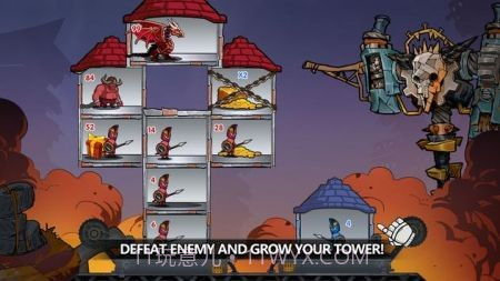 英雄冲突塔楼战截图2