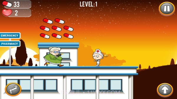 暴走老奶奶拍僵尸截图4 暴走老奶奶拍僵尸截图4