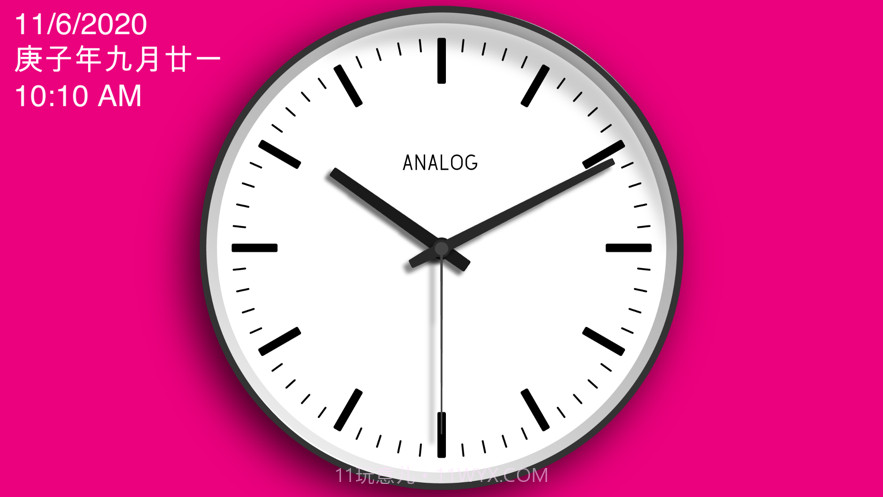 指针时钟截图2 指针时钟截图2