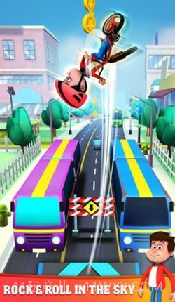 小轮车跑酷截图4 小轮车跑酷截图4