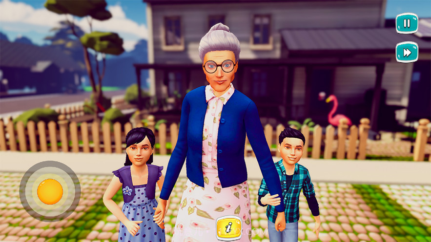 真实的奶奶梦家庭游戏截图4