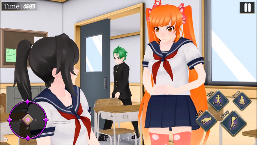 动漫坏女孩学校生活模拟截图2