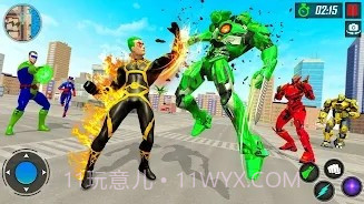 机器人VS超级英雄格斗截图2