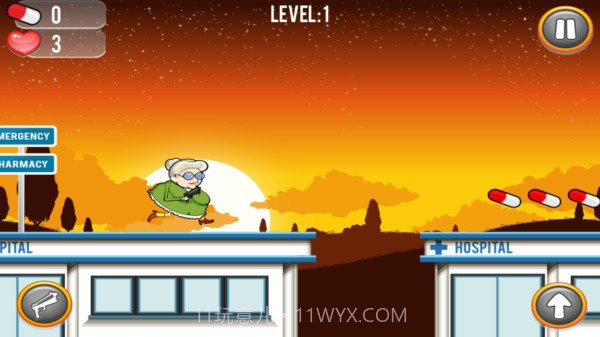 暴走老奶奶拍僵尸截图3 暴走老奶奶拍僵尸截图3