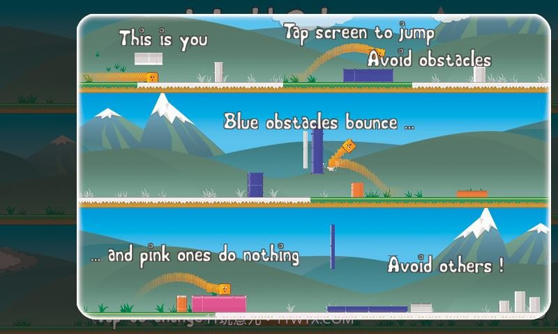 彩虹飞奔 Tap n Crash截图2 彩虹飞奔 Tap n Crash截图2