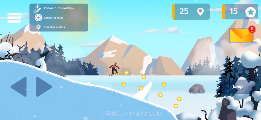 雪山冲刺滑雪运动模拟器截图1 雪山冲刺滑雪运动模拟器截图1