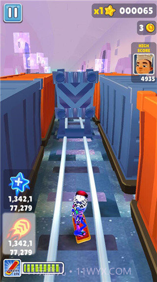 地铁跑酷熊大1.5版截图1