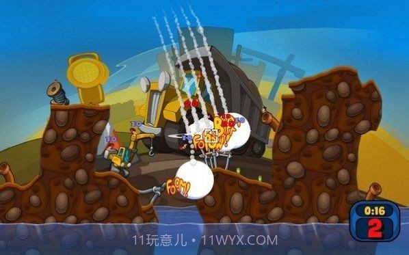 百战天虫大混战正式版截图1 百战天虫大混战正式版截图1