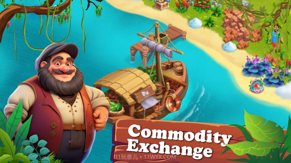 农场冒险生存岛（Farm Adventure Survival Island）免费截图3