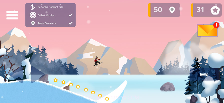 雪山冲刺滑雪运动模拟器截图3 雪山冲刺滑雪运动模拟器截图3