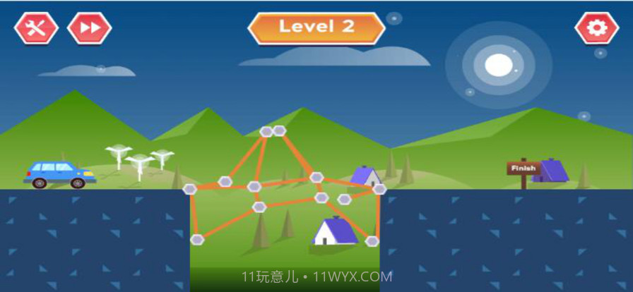 桥梁建筑师搭桥截图3