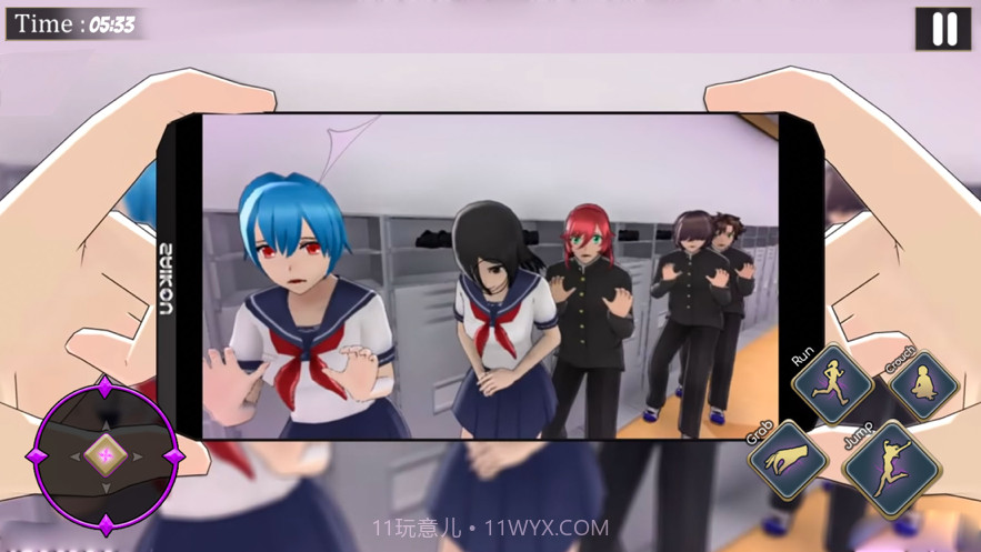 动漫坏女孩学校生活模拟截图3