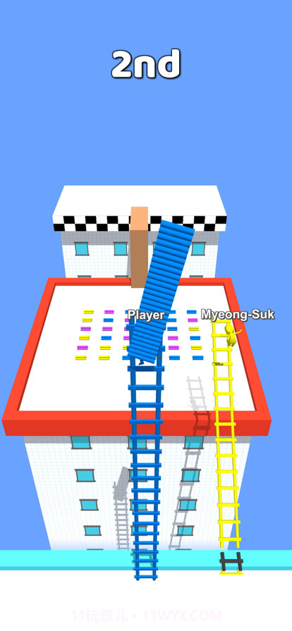 屋顶跑跑争夺战截图2