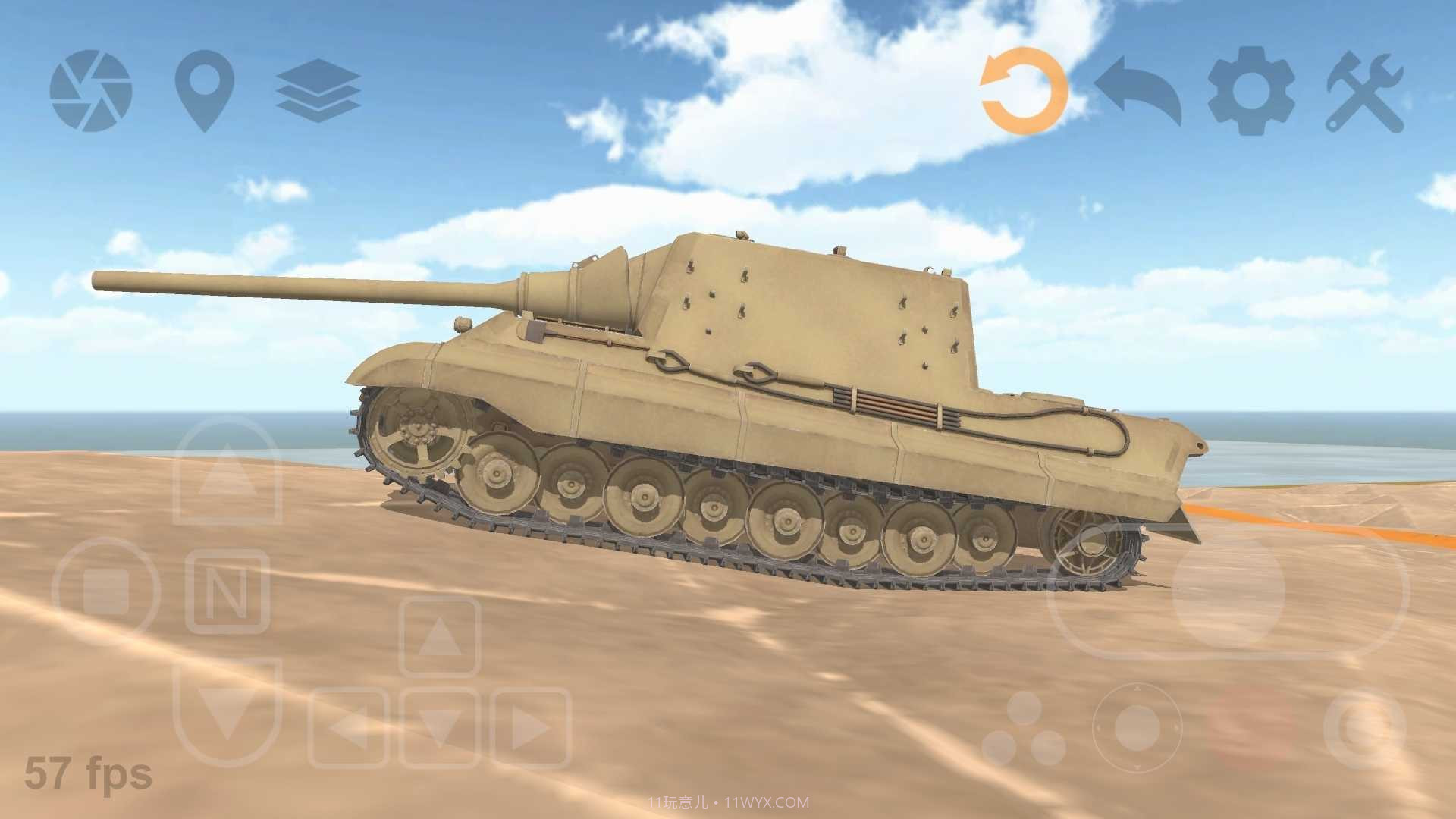 坦克物理模拟器3(Tank Physics Mobile 03)截图5 坦克物理模拟器3(Tank Physics Mobile 03)截图5