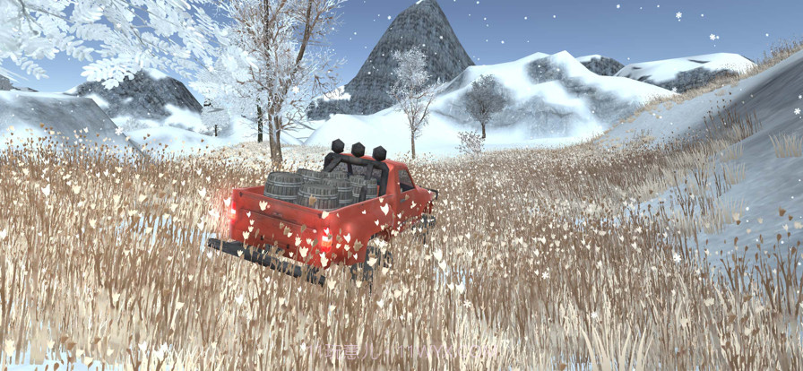 雪山货物运输模拟截图2