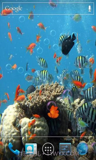 3D海底世界动态壁纸截图2