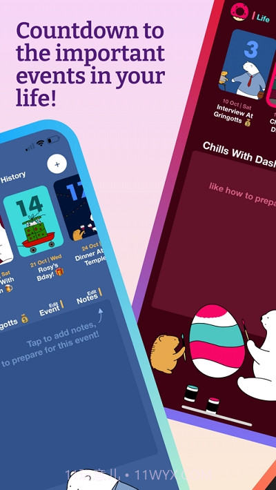 Bears Countdown熊倒计时截图1