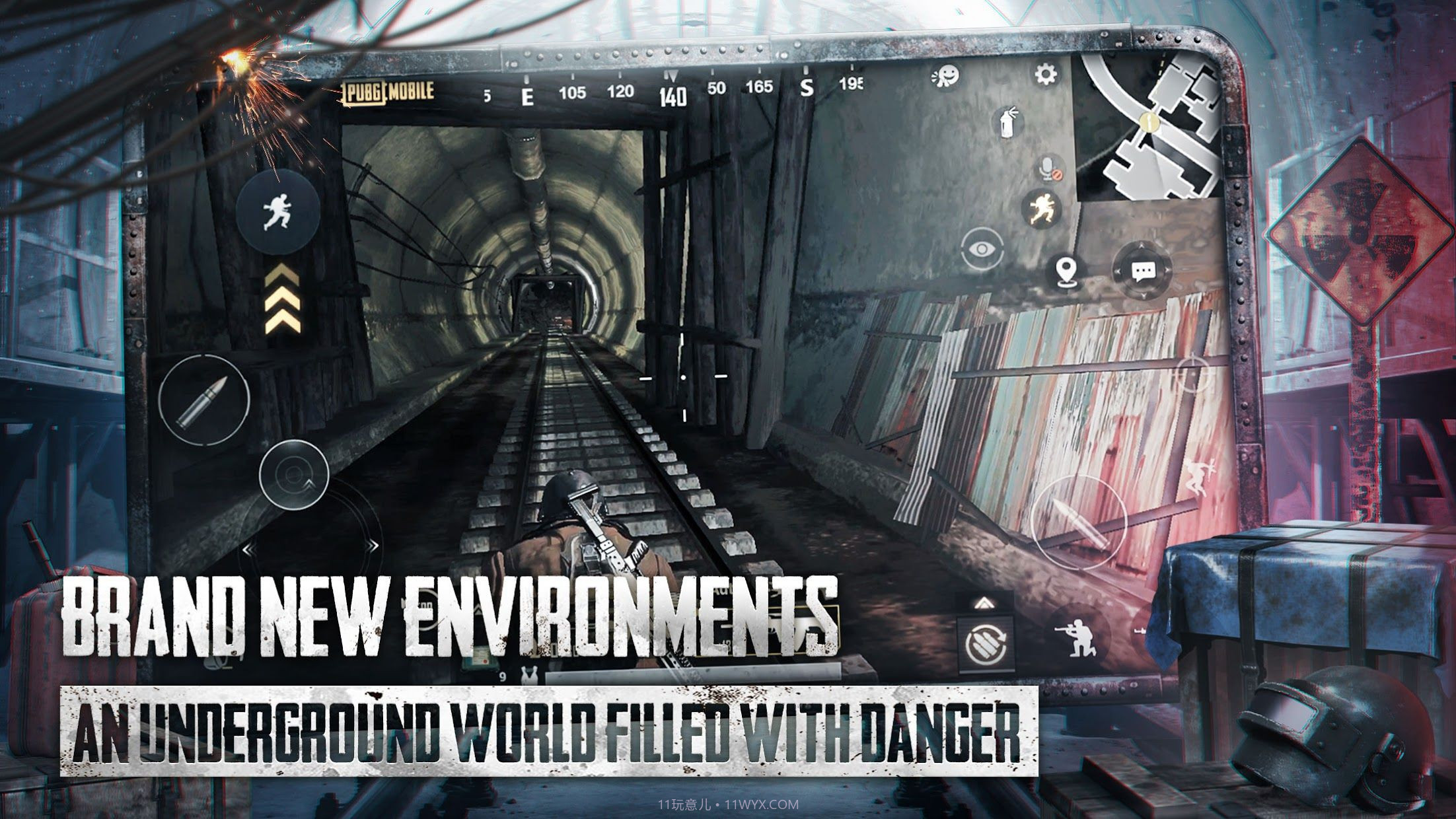 pubg国际服手游地铁逃生模式截图3