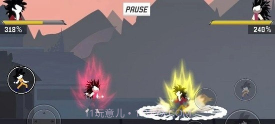 火柴人悟空格斗截图1