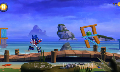 愤怒的小鸟变形金刚2.13.0截图1