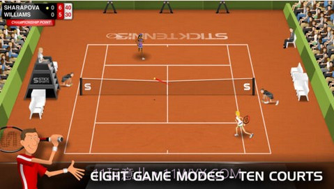 火柴人网球截图3