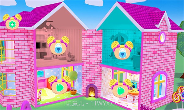 芭比梦幻公主屋截图2