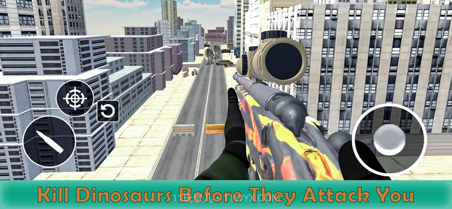野生恐龙狙击手射击截图1