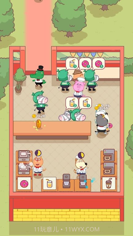 沃福的快餐店截图1