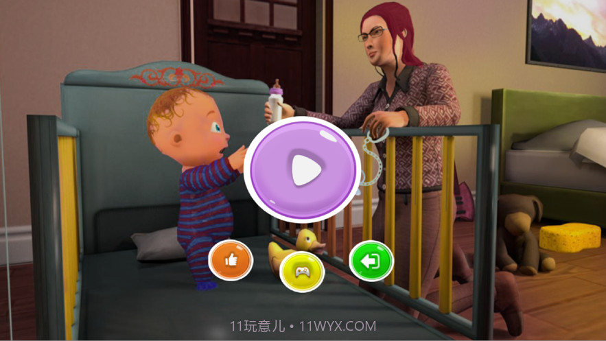 虚拟妈妈婴儿生活模拟截图1