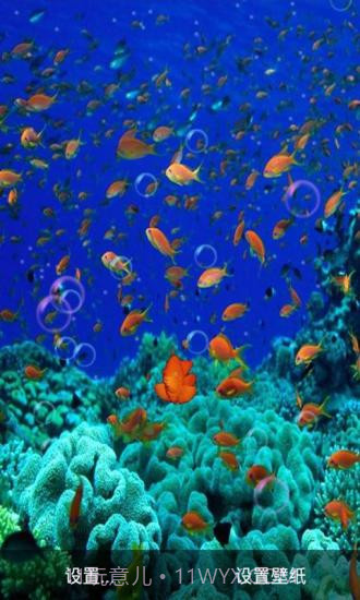 3D海底世界动态壁纸截图3