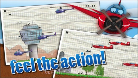 滑翔火柴人 Wingsuit Stickman截图5