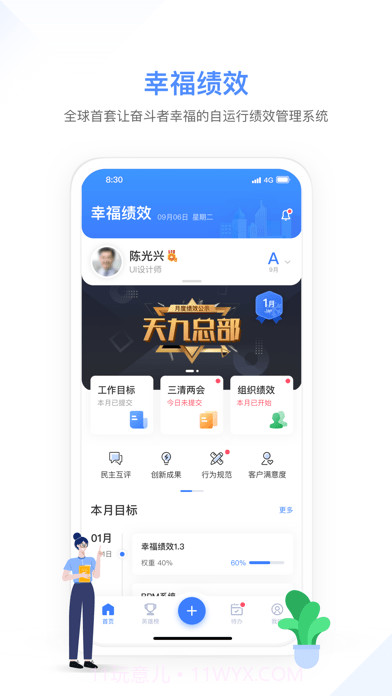幸福绩效截图1