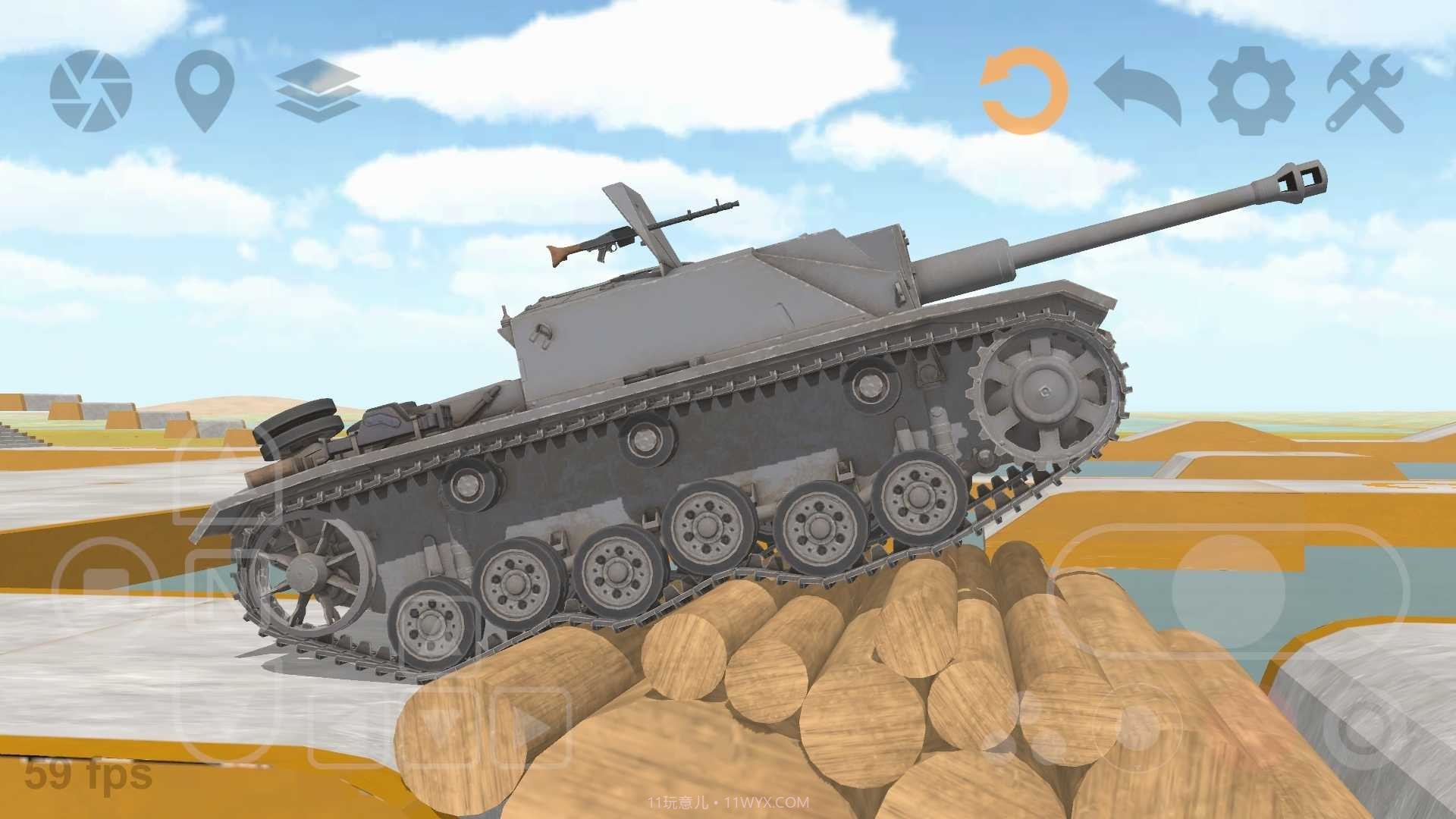 坦克物理模拟器3(Tank Physics Mobile 03)截图4 坦克物理模拟器3(Tank Physics Mobile 03)截图4