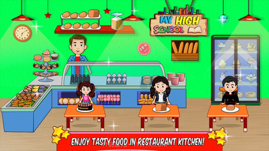 假装玩高中生活截图1 假装玩高中生活截图1