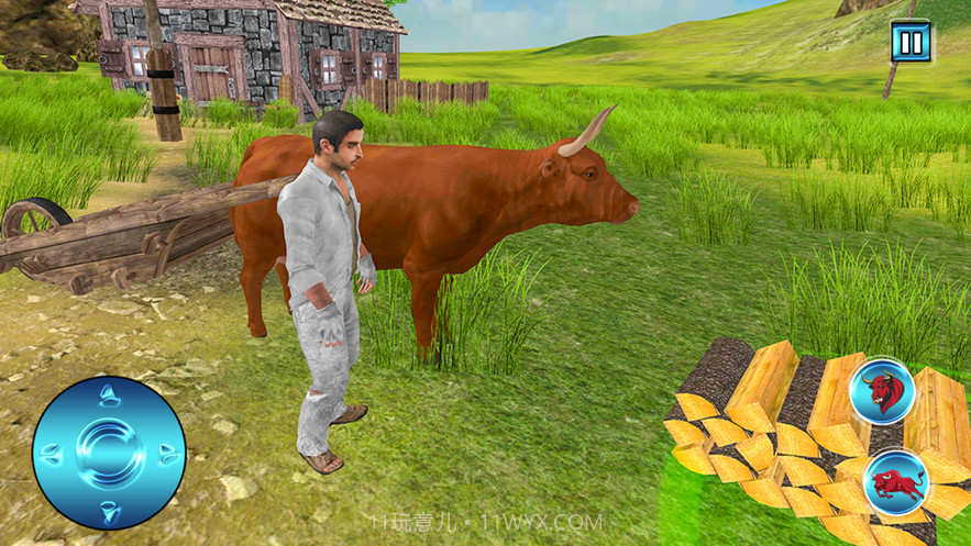 黑色愤怒公牛模拟器截图5