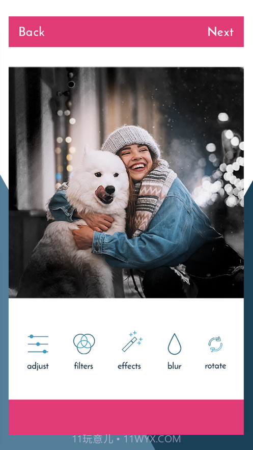 圣诞节框架拼贴制作截图4